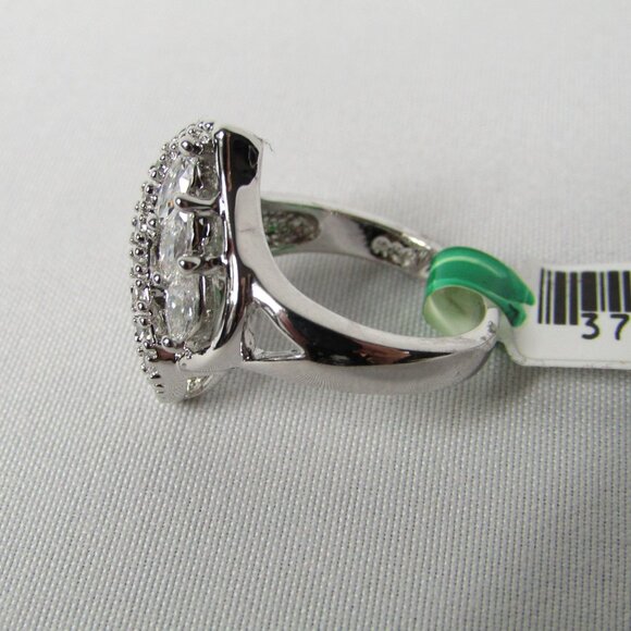 Cubic Zirconia | Stainless Steel | Ring | Size 5 | Women's - Picture 2 of 4